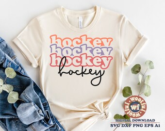 Hockey svg, Hockey Fan svg, Stacked svg, Hockey mom svg, Sports svg, Game Day svg, Ice Hockey svg, Svg Dxf Eps Ai Png Silhouette Cricut