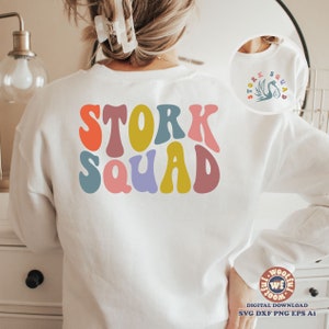 Stork Squad svg, L&D Nurse svg, Es un hermoso día para atrapar bebés svg, Enfermera de parto y parto svg, Svg Dxf Eps Ai Png Silhouette Cricut