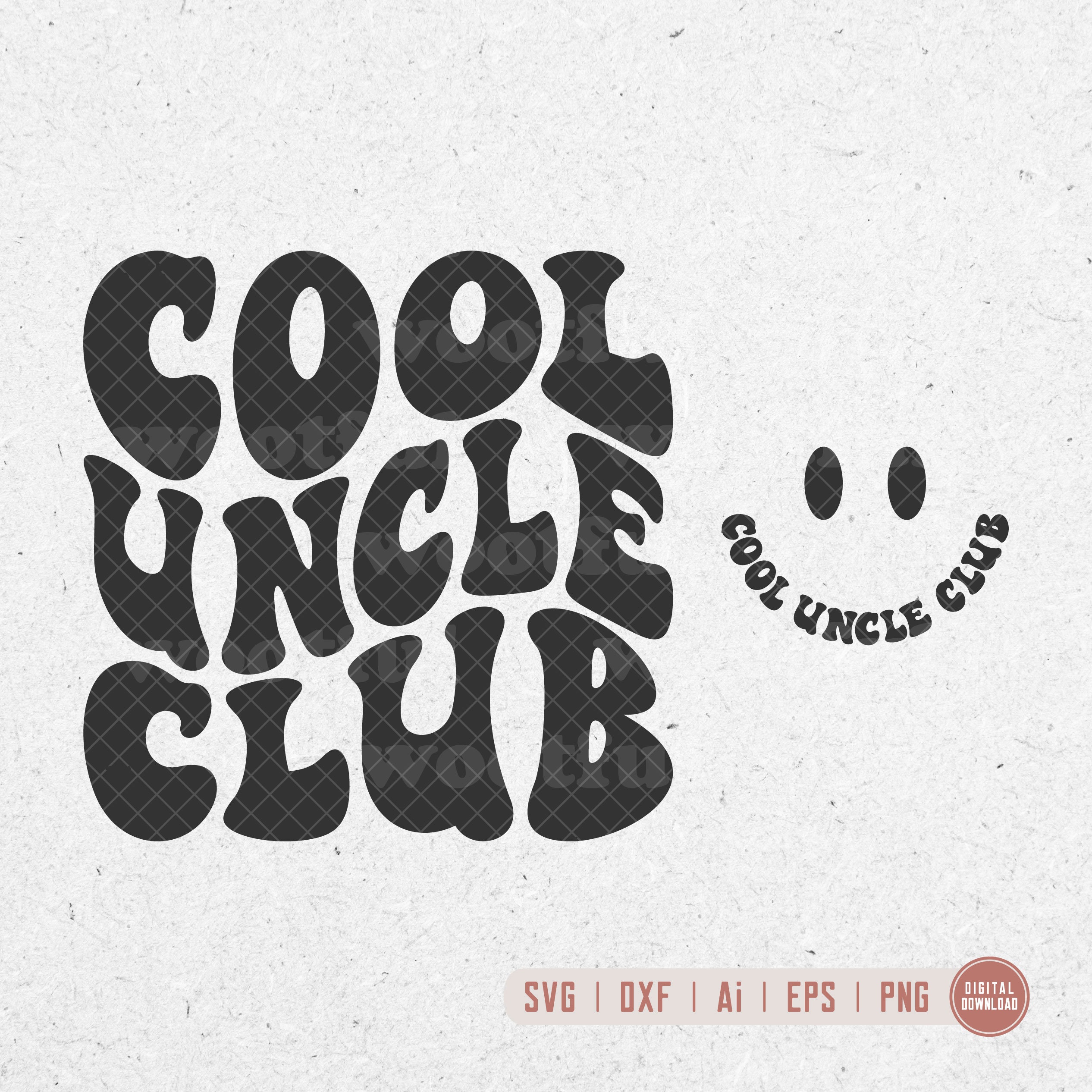 Cool Uncle Club Svg, Uncle Svg, Family Reunion Svg, Uncle Life Svg 
