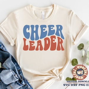 Cheerleader svg, Cheer Vibes svg, Wavy Letters svg, Cheer mom svg, Cheer Fan svg, Cheerleading svg, Svg Dxf Eps Ai Png Silhouette Cricut