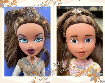 Ooak Yasmin Bratz Doll With Green Yarn Reroot Etsy Ooak Yasmin Bratz Doll With Green Yarn Reroot Etsy
