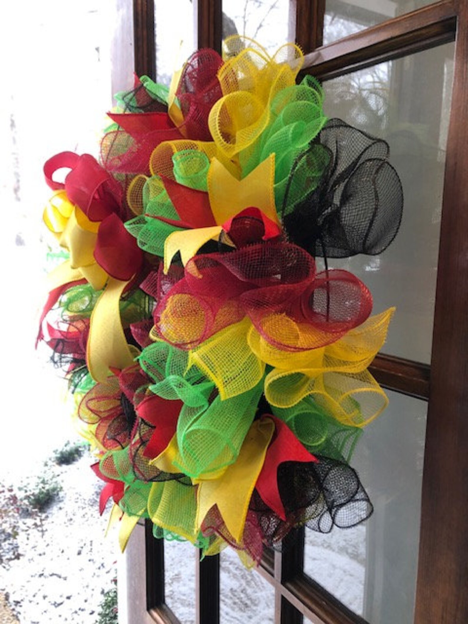 African American Wreath Etsy