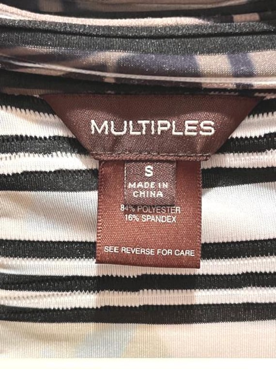 MULTIPLES Button Front Artsy Tunic Style Jacket w… - image 5