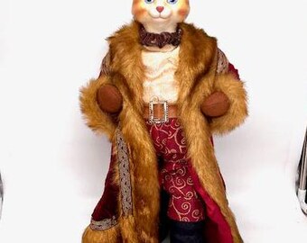 【希少】KATHERINE'S COLLECTION 姫猫　ビクトリアンドール Katherine's Collection Wayne Kleski Victorian Christmas Cat