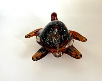 Artisan Glass Turtle