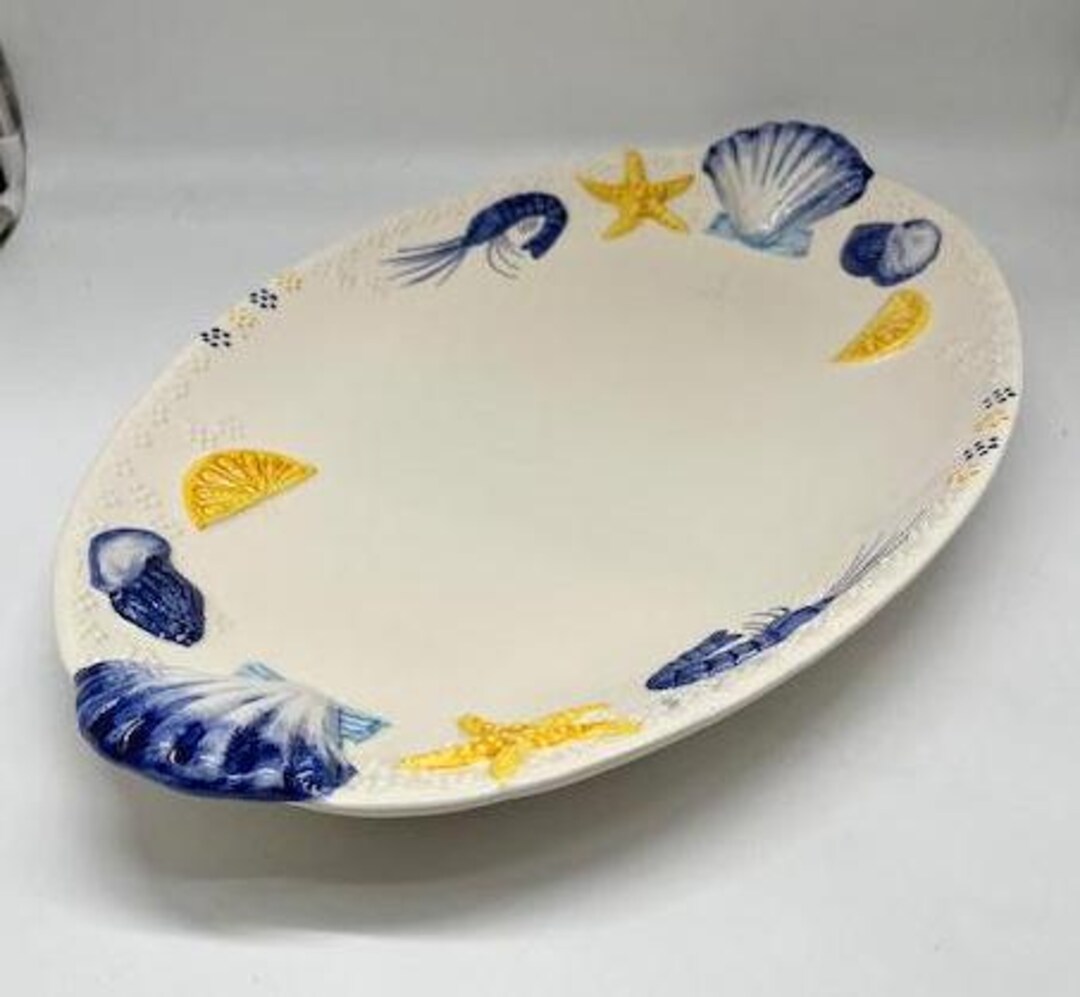 LAGOON IVORY GLAZED DISH