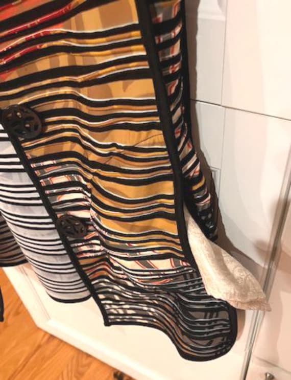 MULTIPLES Button Front Artsy Tunic Style Jacket w… - image 7