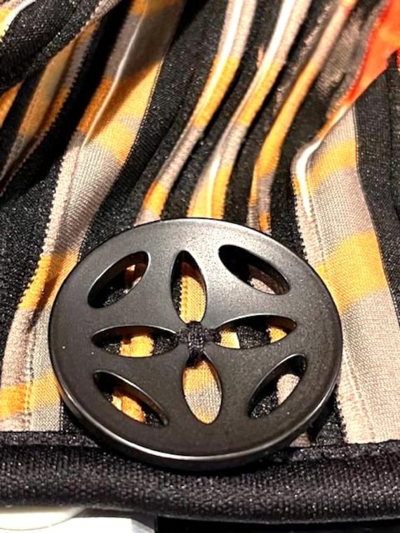 MULTIPLES Button Front Artsy Tunic Style Jacket w… - image 6