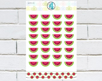 SOTY-19 | WATERMELON Planner Sticker Sheet