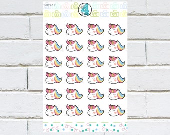 SOTY-15 | UNICORN Rainbow Planner Sticker