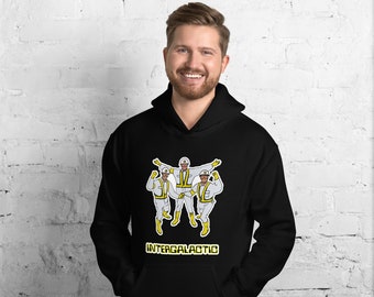 Felpa con cappuccio intergalattica dei Beastie Boys / Hello Nasty / MCA Day / Musica rap degli anni '90