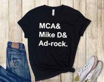 Maglietta dei Beastie Boys / MCA Mike D Ad-Rock, maglietta Hip Hop Rap