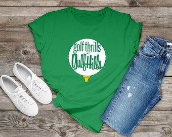 Golf Thrills At Gulf Hills Maglietta retrò dal video Sure Shot Ill Communication