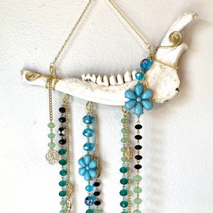 Jaw Bone Suncatcher New Life Sun Catcher and Upcycled Jewelry, Wall