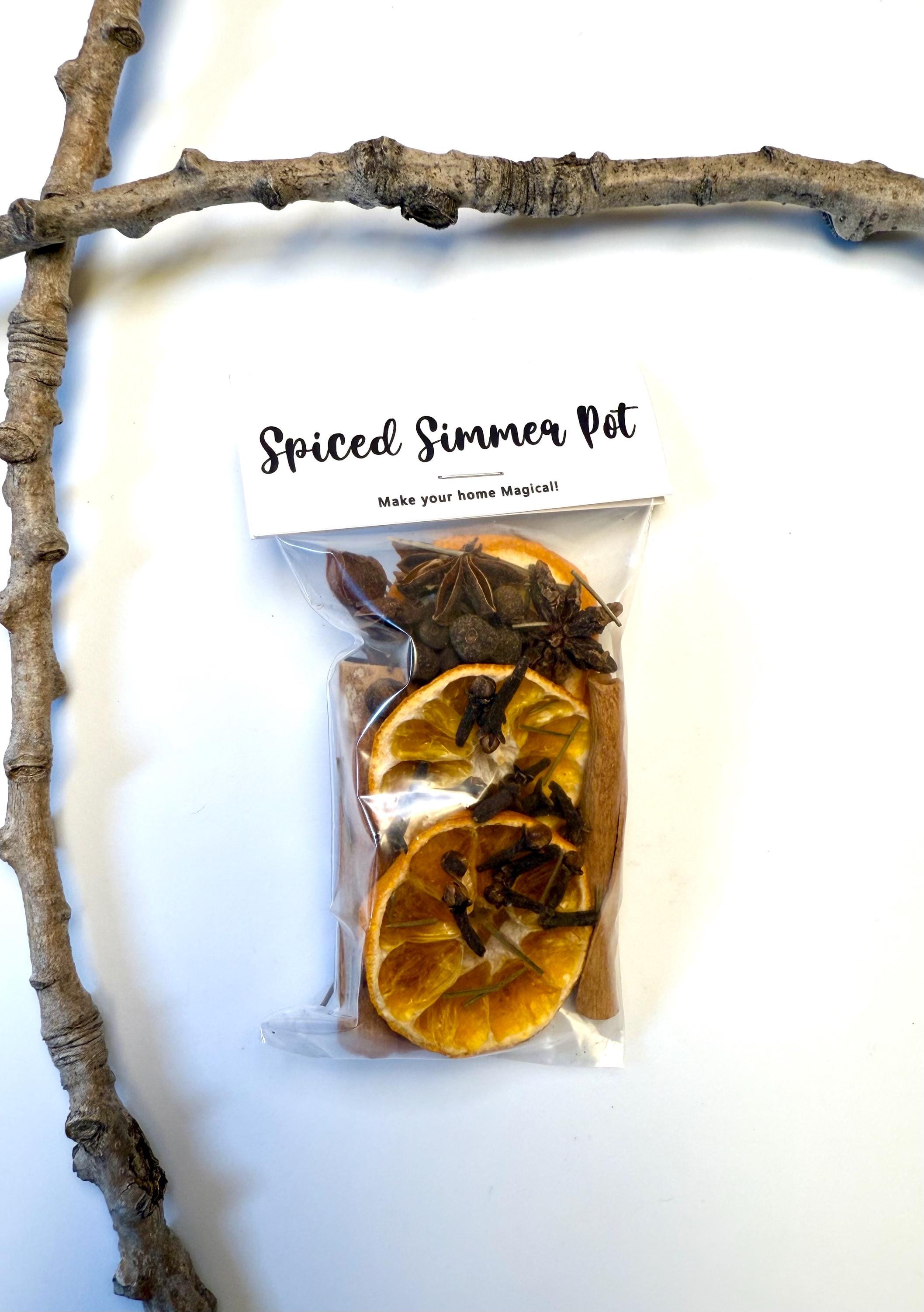 Simmer Pot Kit: Spiced Orange and Cinnamon - Stovetop Potpourri - Etsy