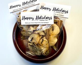 Simmer Pot Kit: Spiced Apple and Ginger - Dried Herbs Home Fragrance