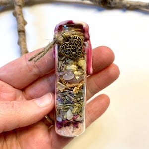 Spell Jar, Self Love Jar, Talisman, Witchcraft, Wiccan Ritual, Spell Bottle Magick, Witch Bottle