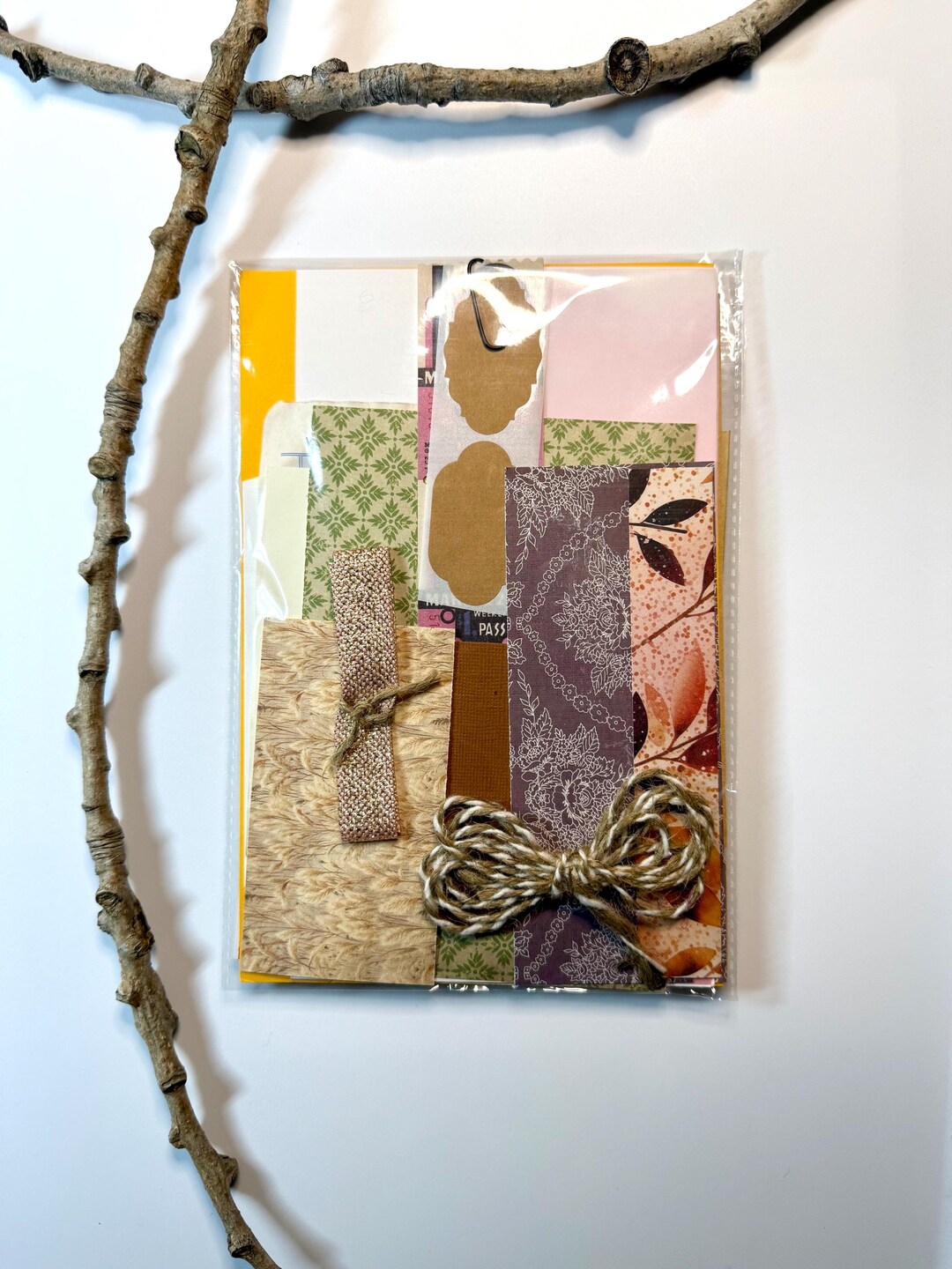 Junk Journal Mixed Media Pack: Ephemera, Stickers and Papers - Etsy