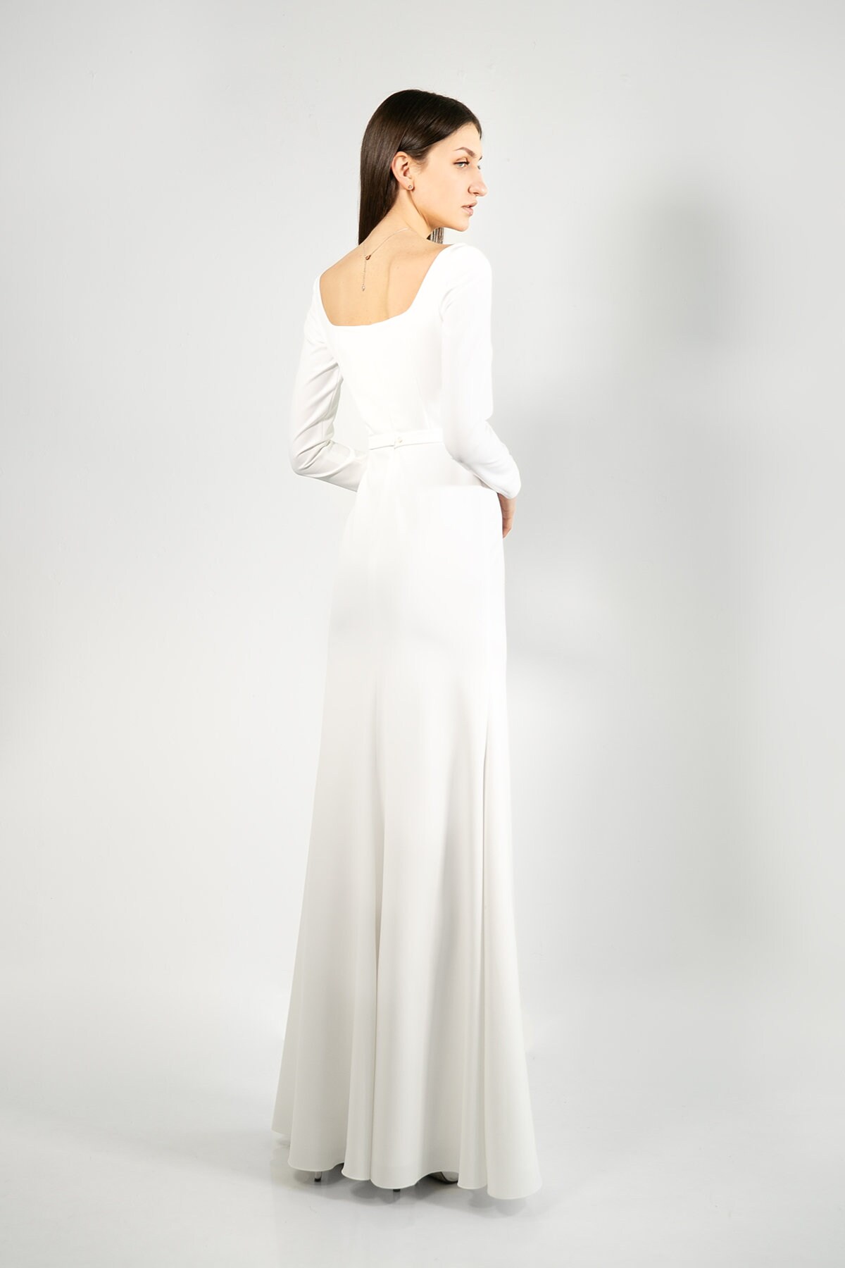 etsy modest wedding dress