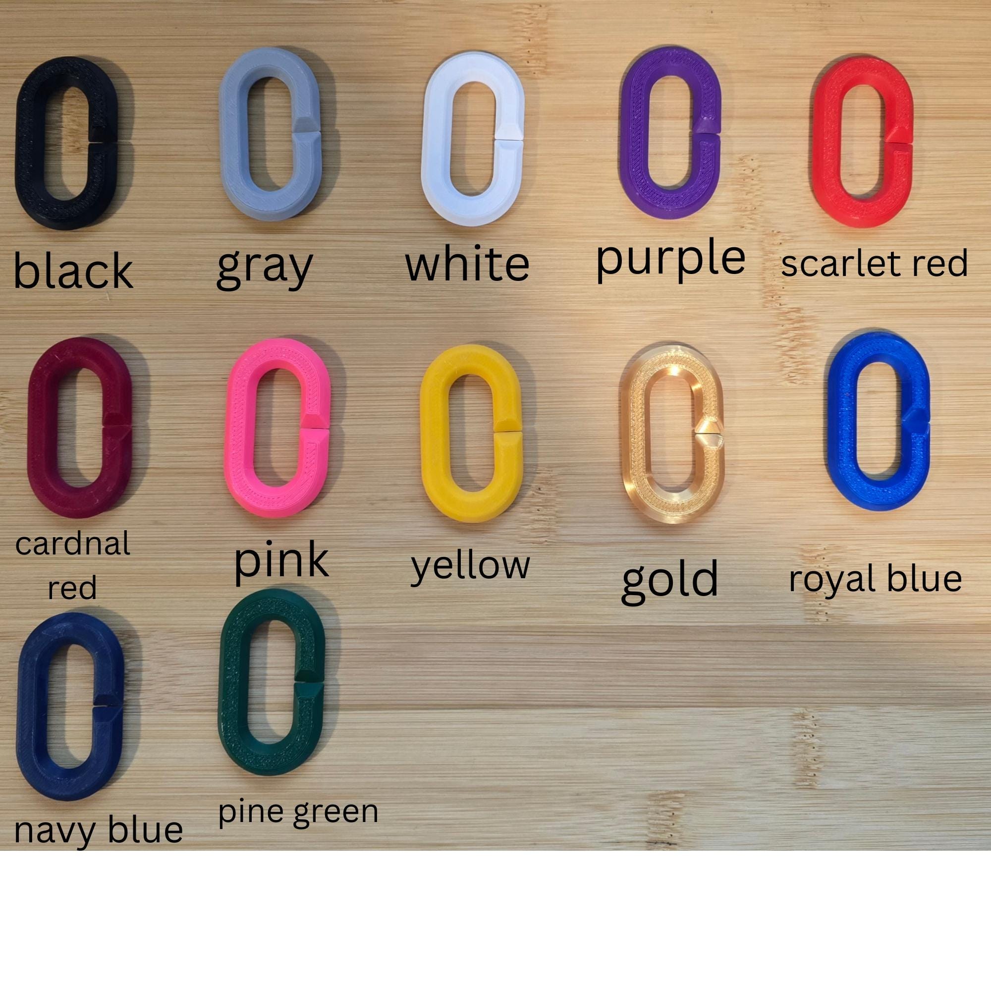 Custom 3D Jersey Number Chain: Sports Team Colors Hype Chain - Etsy