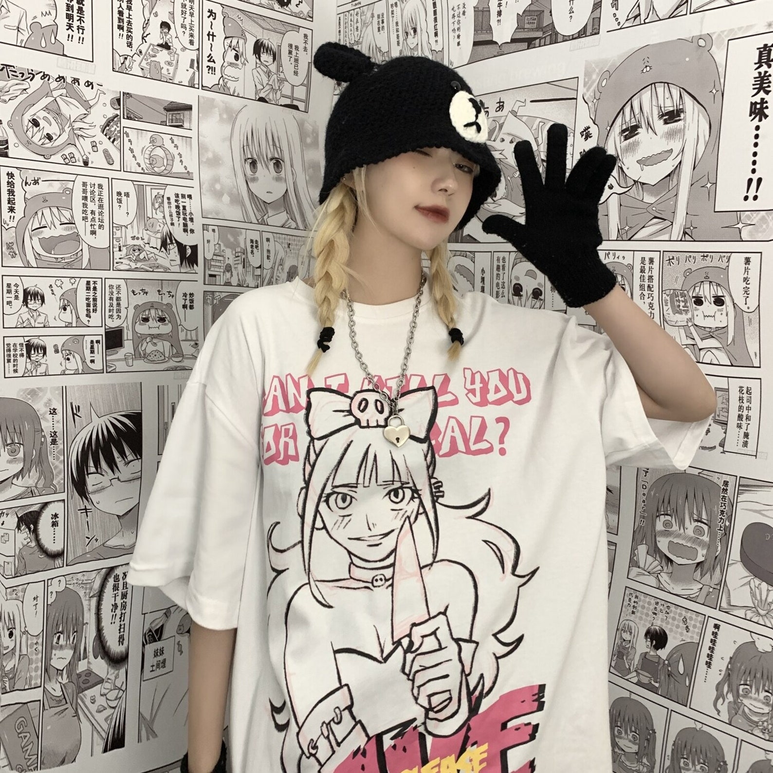 Camiseta Unisex Anime Seishirou Nagi - Algodón Lavado, Manga Corta, Estilo Harajuku