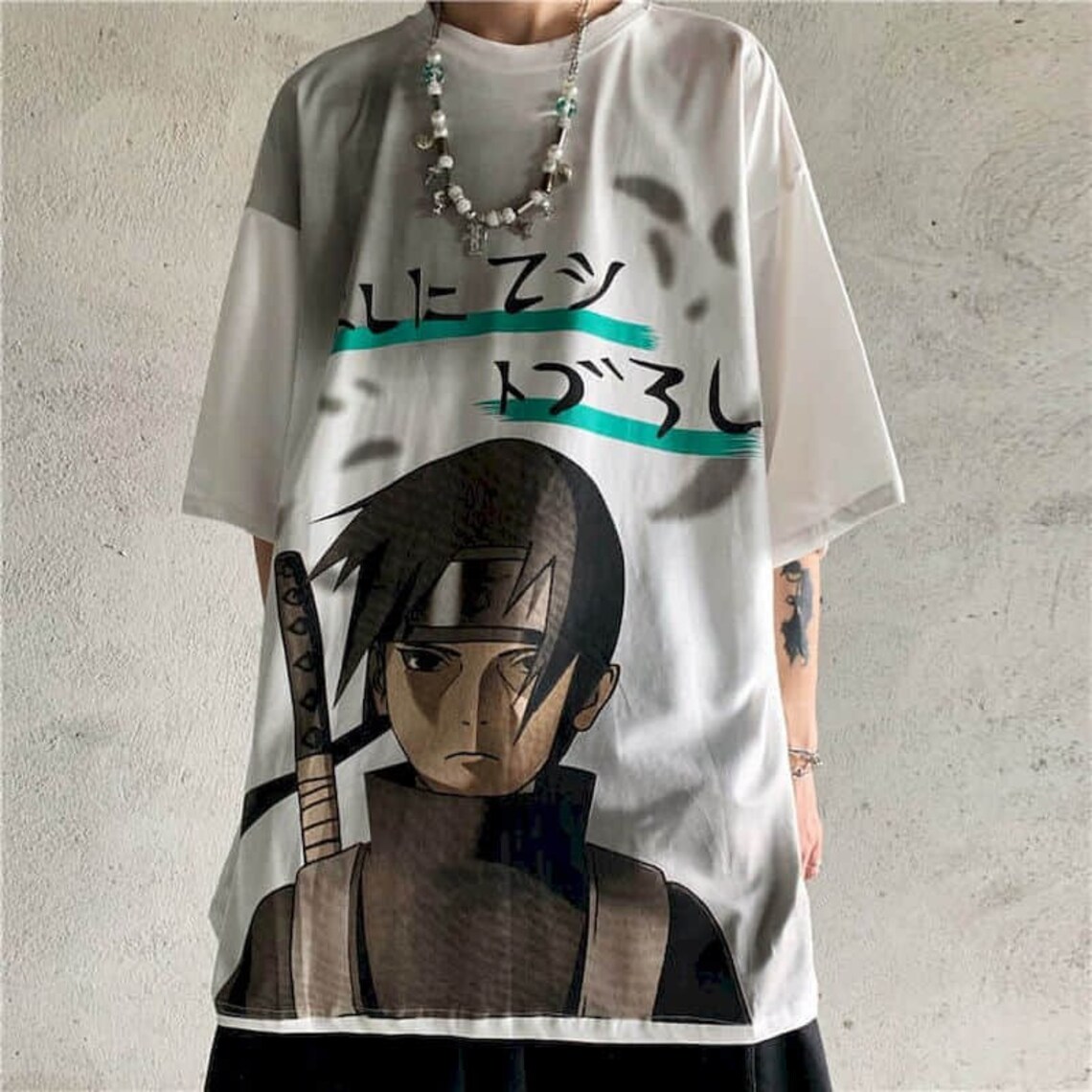 Harajuku Anime Japanese Unisex T-shirt Harajuku Short Sleeve | Etsy