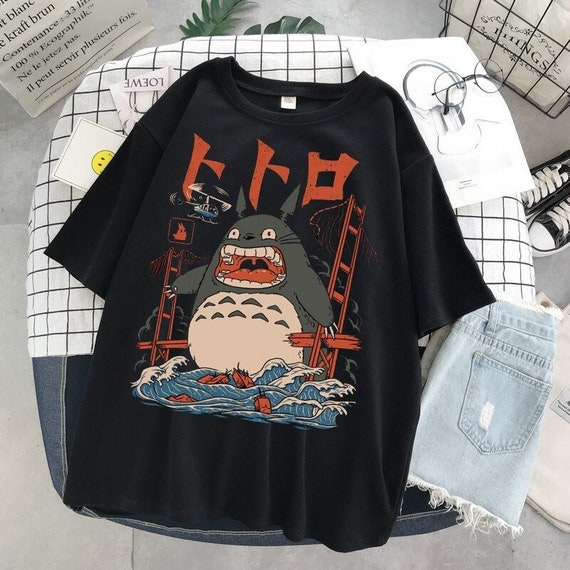 Hayao Totoro Ghibli Studio Miyazaki Ullzang Unisex | Etsy