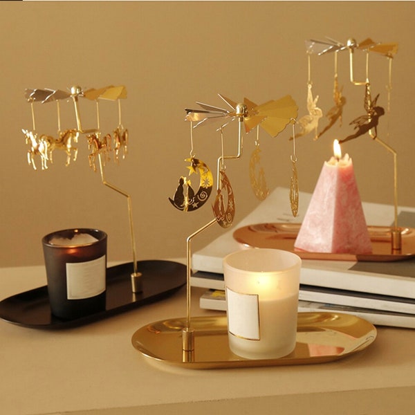 Candle Carousel Etsy