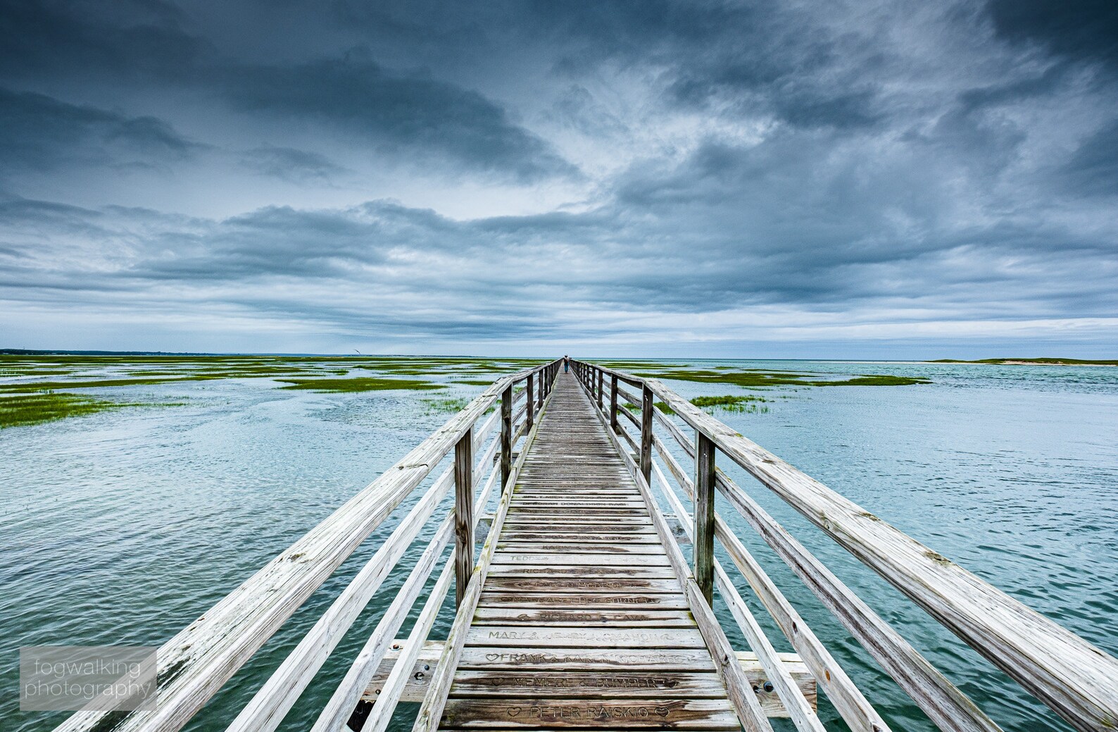 Boardwalk To Nowhere Gray's Beach Cape Cod colour Etsy