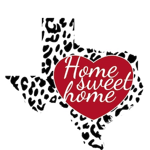 Texas State SVG, Texas Outline Svg, Texas Sublimation PNG