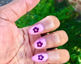 pic Vintage Aesthetic Y2K Acrylic Nails y2k nails etsy