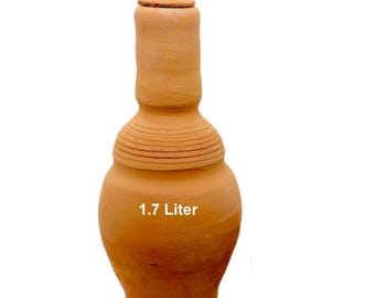 Handcrafted Terracotta Olla Watering Pot, Subterranean Irrigation