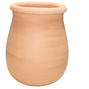 Handmade Pottery Clay Planter, Natural Terracotta plant pot, flower pots with Saucer, earthenware flowerpots, Floor indoor and outdoor vases