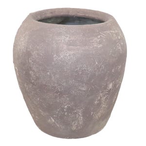 Handmade Terracotta Planter, Hand-Aged Artisan Urn, Weathered Vintage plant pot , Antique Pottery Centerpiece, Farmhouse Rustic Décor