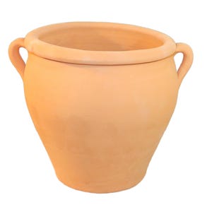 Handmade Pottery Clay Planter, Natural Terracotta plant pot, flower pots , earthenware flowerpots