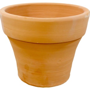 Handmade Pottery Clay Planter, Natural Terracotta plant pot, flower pots , earthenware flowerpots