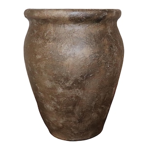 Handmade Terracotta Planter: Hand-Painted Boho Home & Garden Decor (16&quot; Height, 13&quot; Wide )