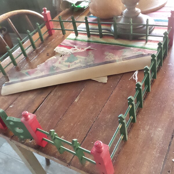 Christmas Tree Fence Etsy