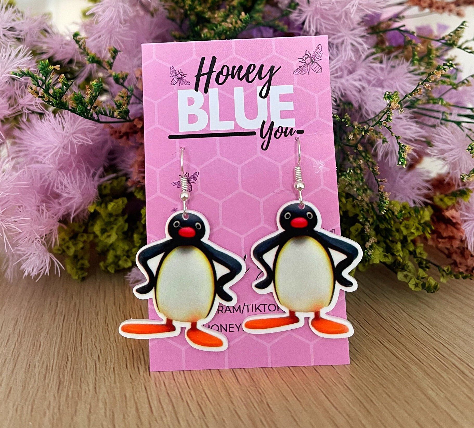 Pingu Penguin Book Week Cute Kawaii Funky Quirky Earrings Etsy Pingu Penguin Book Week Cute Kawaii Funky Quirky Earrings Etsy