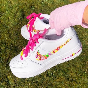 Customised Nike Airforce1 swoosh.
