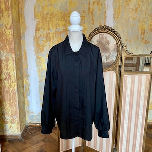 Vintage Black Blouse