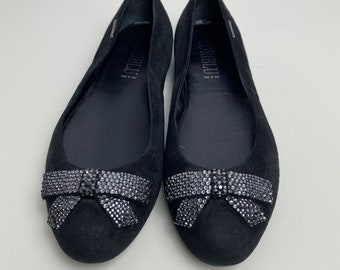 Vintage LORIBLU lederen ballet flats designer schoenen