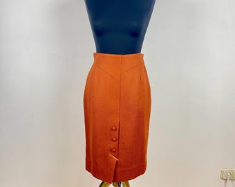 Jupe Maxi Dolce & Gabbana 100% Soie Noire Taille S - Vintage Très Bon état
