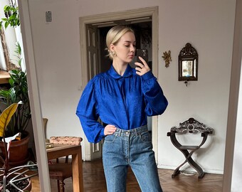 Satin Poet Shirt - Etsy