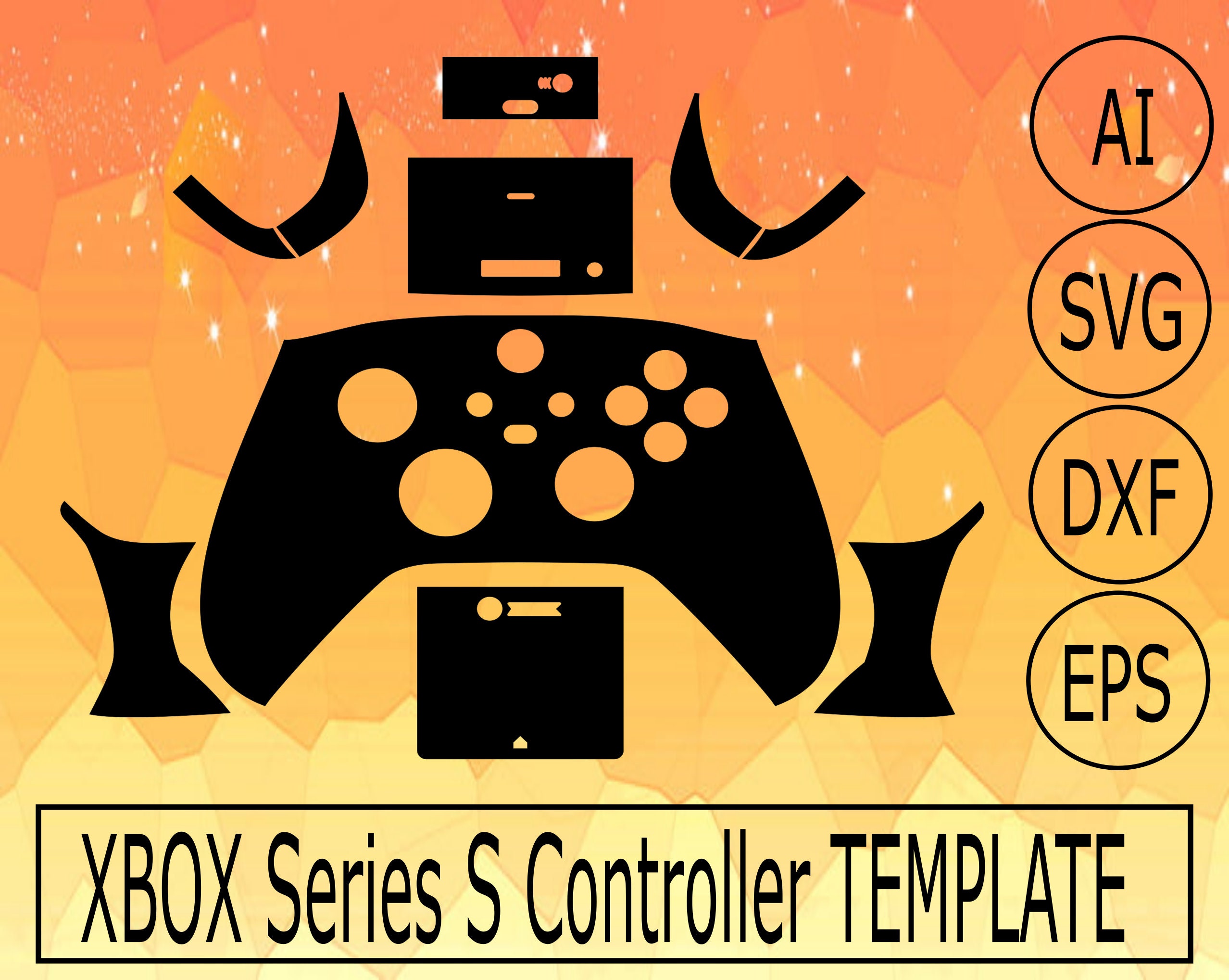 xbox controller skin template