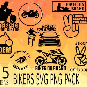 Respekt für Biker SVG PNG Design Bundle Cricut Design Pack Moto Rider, Liebe Motorrad, Moto Rider, Respekt Biker, Biker Liebe, Moto Fahrt
