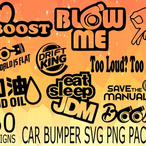 Auto Fan SVG PNG Design Bundle Auto-Autoaufkleber Design Pack Cricuit designs, Auto Maniac svg png Design Bundle Boost Aufkleber Dont Touch Car