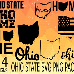 Ohio SVG PNG Design bundle pacote de design de cricuit ohio usa state svg, estado de ohio, casa de ohio, amor ohio, melhor estado dos eua ohio, amante de ohio svg