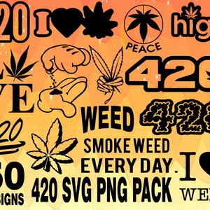 Smoking 420 SVG PNG Design Bundle Cricuit Design Pack 420 stoned Cricuit Designs, 420 stoned geräuchert 420 Gelenk svg png Pack Design