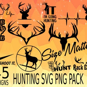 Ensemble de chasse SVG PNG, la chasse, chasseur, chasse svg png, vecteur de cricuit de chasse de chasseur, clipart de chasse, vecteur de chasse, né pour chasser svg